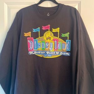 Glow in the dark Disneyland sweatshirt